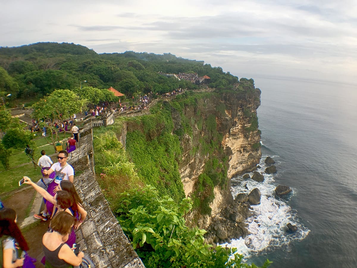 viewpoints from Uluwatu Temple